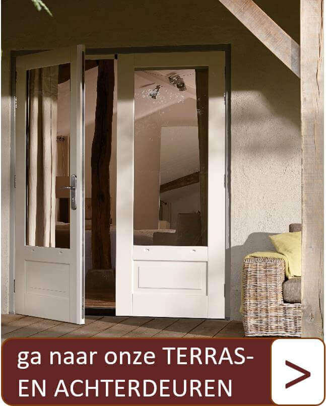 Ga naar onze terras- en achterdeuren