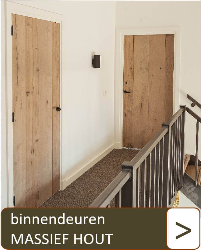 Binnendeuren massief hout