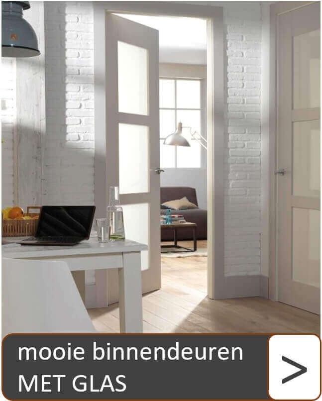 Mooie binnendeuren met glas