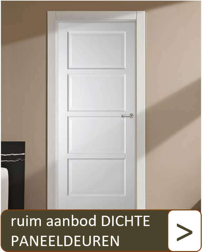 Ruim aanbod dichte paneeldeuren