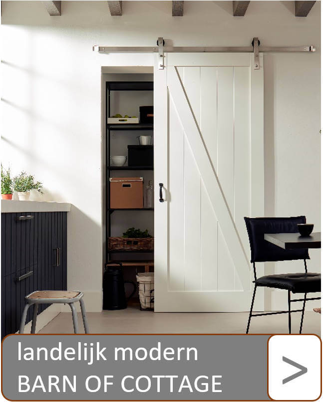 Landelijk modern barn of cottage