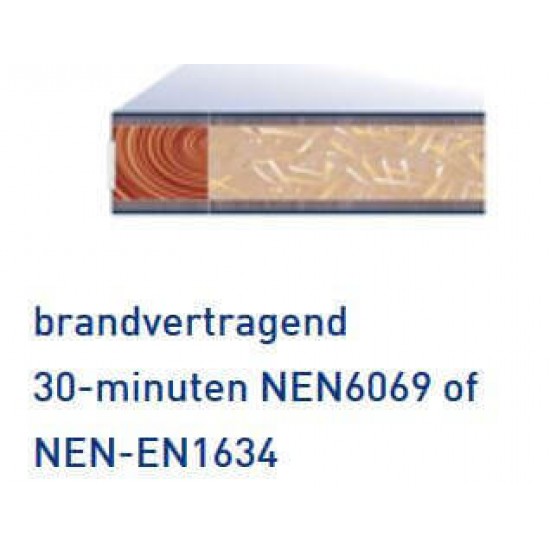 Stompe boarddeur brandvertragend 30min voorraad Stompe boarddeur brandvertragend 30min voorraad