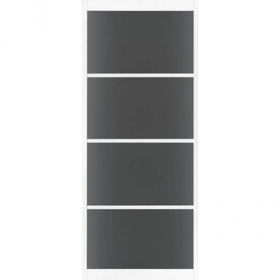 SSL 4204 rook glas taats of schuifdeur SSL 4204 rook glas taats of schuifdeur