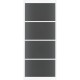 SSL 4204 rook glas taats of schuifdeur SSL 4204 rook glas taats of schuifdeur