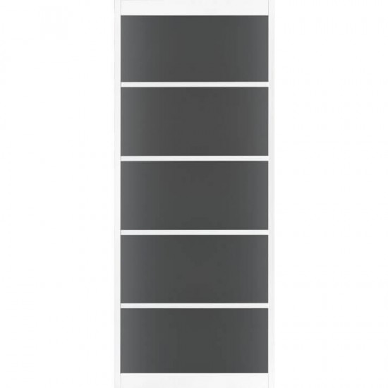 SSL 4205 rook glas taats of schuifdeur SSL 4205 rook glas taats of schuifdeur