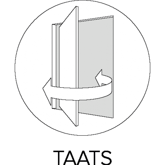 SSL 4103 blank glas taats of schuifdeur