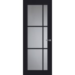 Svedex Front FR504 zwart  met glas Svedex Front FR504 zwart  met glas