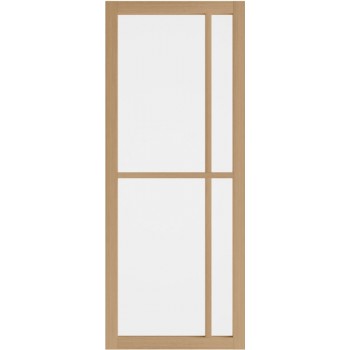 WK6313-Eik  incl. blankglas maatwerk