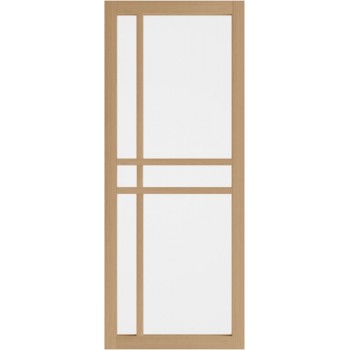 WK6314-Eik  incl. blankglas maatwerk