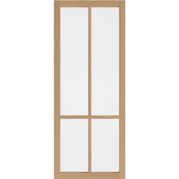 WK6315-Eik  incl. blankglas maatwerk