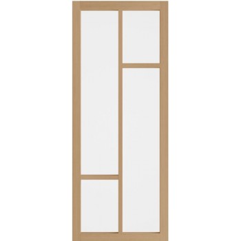 WK6340-Eik  incl. blankglas maatwerk