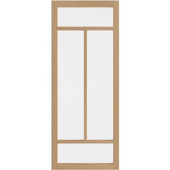 WK6343-Eik  incl. blankglas maatwerk