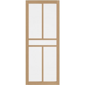 WK6344-Eik  incl. blankglas maatwerk