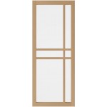 WK6314-Eik  incl. blankglas maatwerk