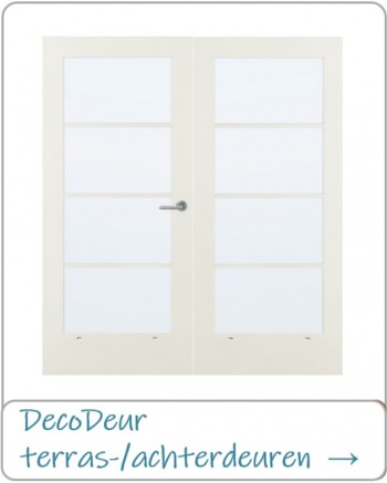 DecoDeur Terras- en achterdeuren
