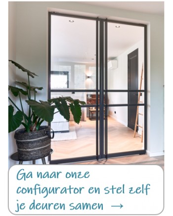 Stalen deuren configureren