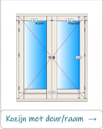 Raam Deur Kozijn combinaties