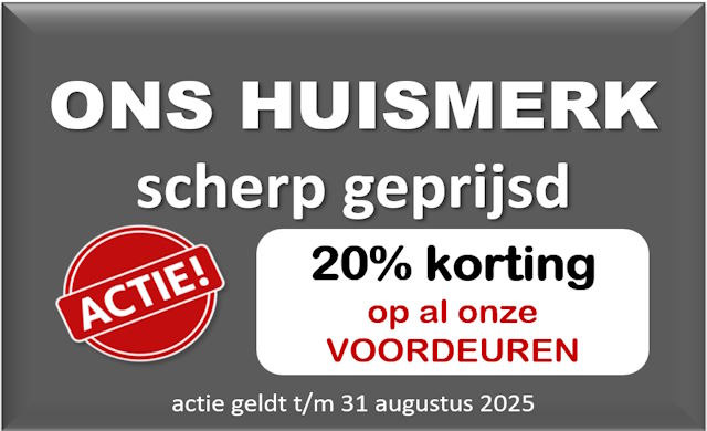 huismerk voordeuren