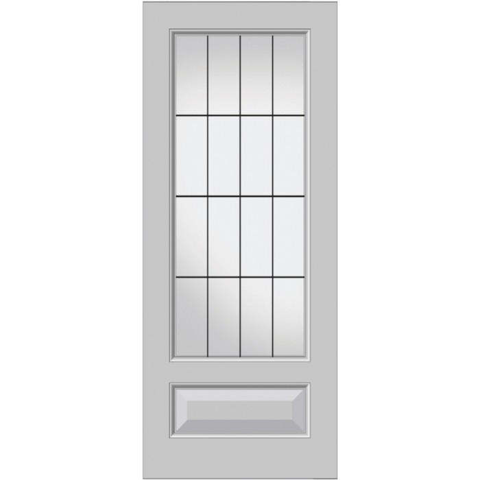 Binnendeur glas in lood Binnendeur glas in lood