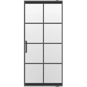 Industriële taatsdeur Alfano zwart Industriële taatsdeur Alfano zwart