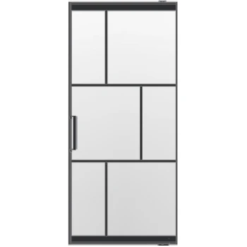 Industriële taatsdeur SSA 8031 L zwart