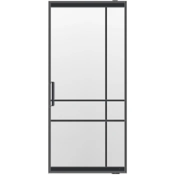 Industriële taatsdeur SSA 8028 L zwart Industriële taatsdeur SSA 8028 L zwart
