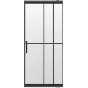 Industriële taatsdeur SSA 8029 L zwart Industriële taatsdeur SSA 8029 L zwart