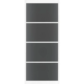 SSL 4204 rook glas taats of schuifdeur SSL 4204 rook glas taats of schuifdeur