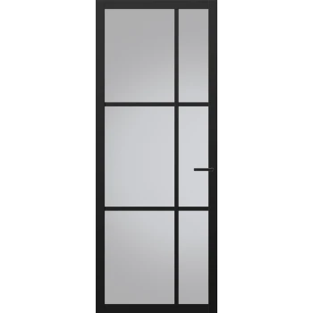 Svedex Nova design NDB906 zwart met glas Svedex Nova design NDB906 zwart met glas
