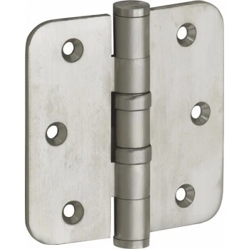 Kogellager scharnier 89x89mm mat nikkel ongelakt vlak Kogellager scharnier 89x89mm mat nikkel ongelakt vlak
