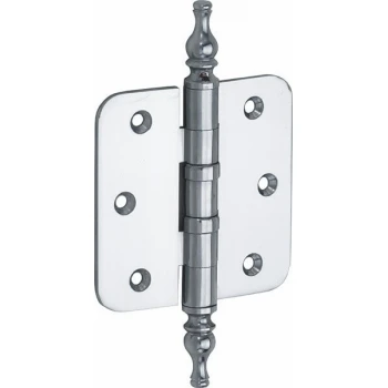 Kogellager scharnier 89x89 antiek nikkel vaas Kogellager scharnier 89x89 antiek nikkel vaas