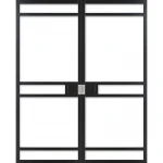 WK6332-C dubbel incl. blankglas maatwerk WK6332-C dubbel incl. blankglas maatwerk