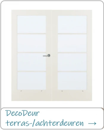 DecoDeur Terras- en achterdeuren