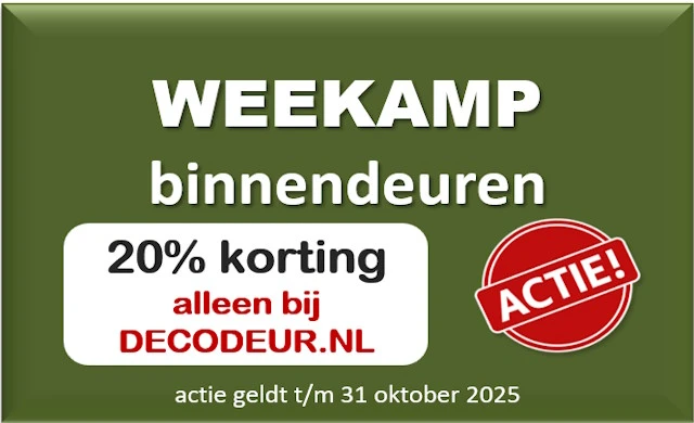 Weekamp binnendeuren en voordeuren